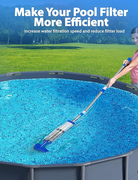 SUMMERBUDDY Swimming Pool Flocculant, Easy to Use,Works with Any Pool Type