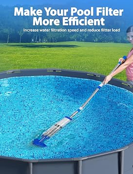 SUMMERBUDDY Swimming Pool Flocculant, Easy to Use,Works with Any Pool Type
