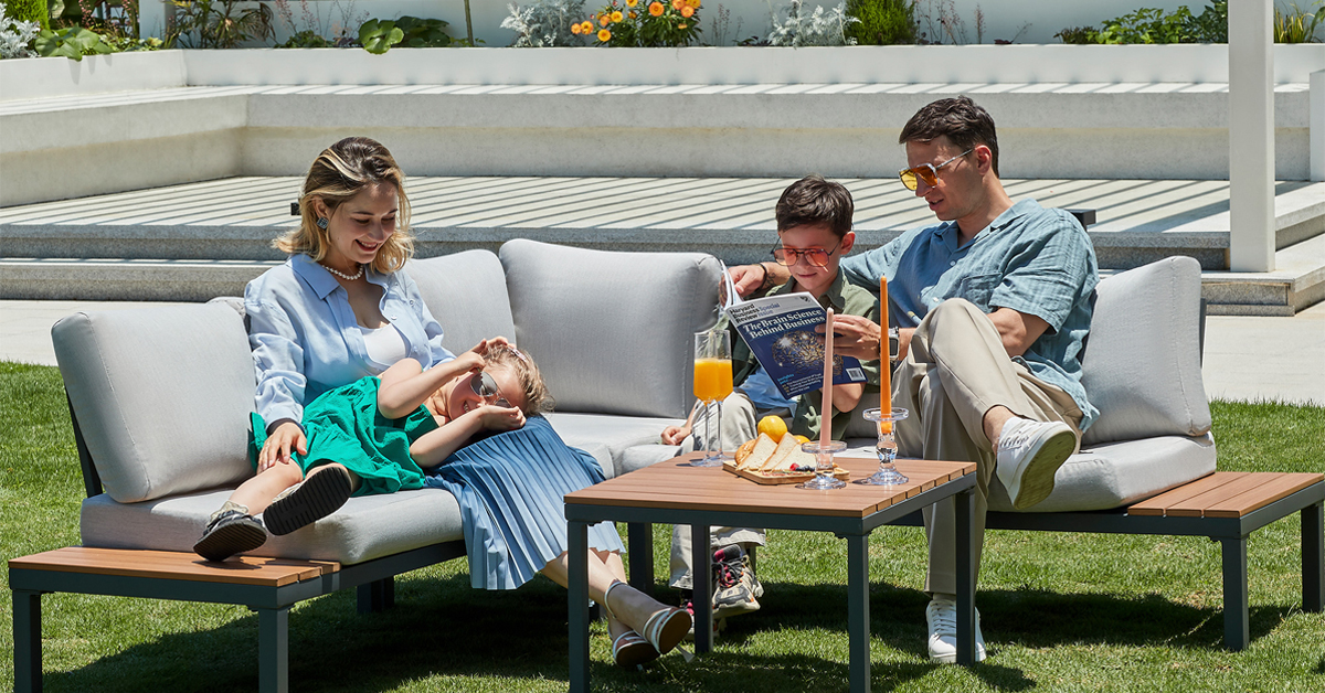Amazon.com: NATURAL EXPRESSIONS Patio Furniture Sets, Metal