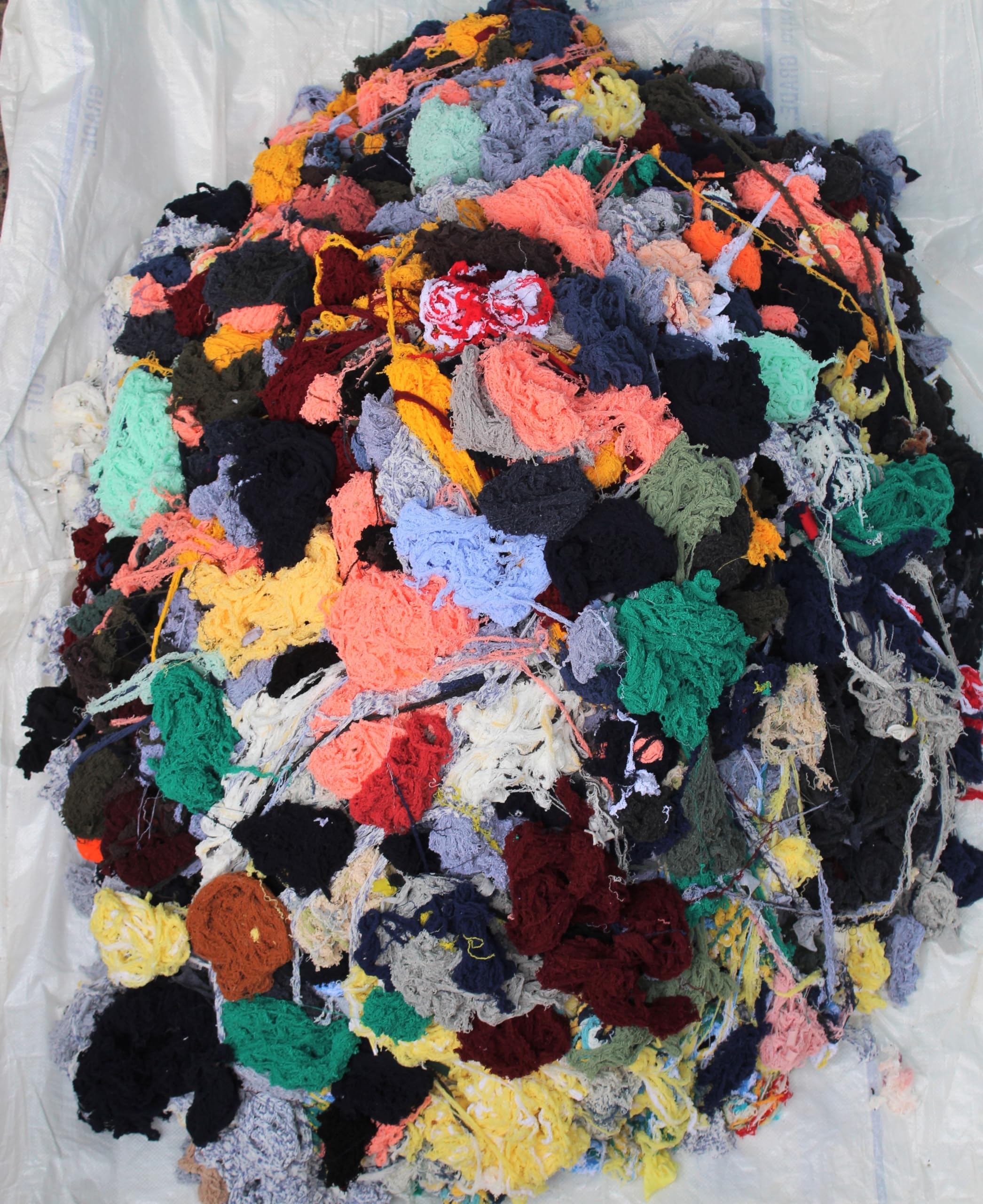 Cottan waste multi colour- multi cleaning purpose 100% fine cottan nool waste-image-11
