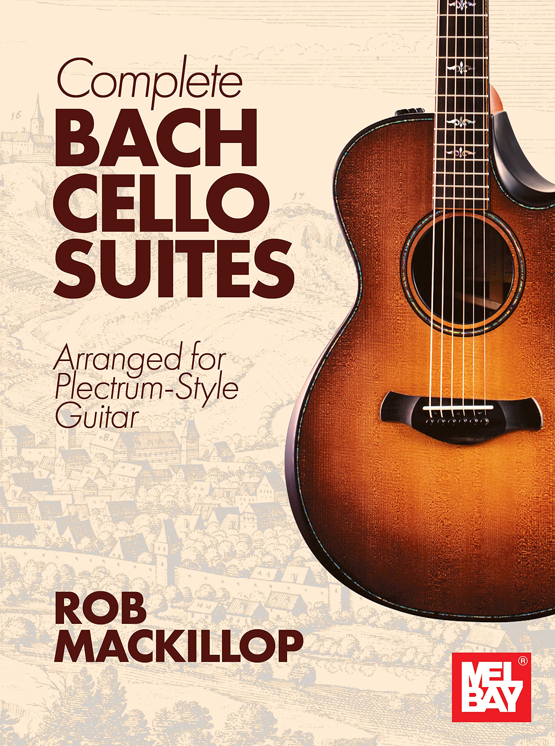 Suites pour violoncelle de Bach guitare livre musique salon