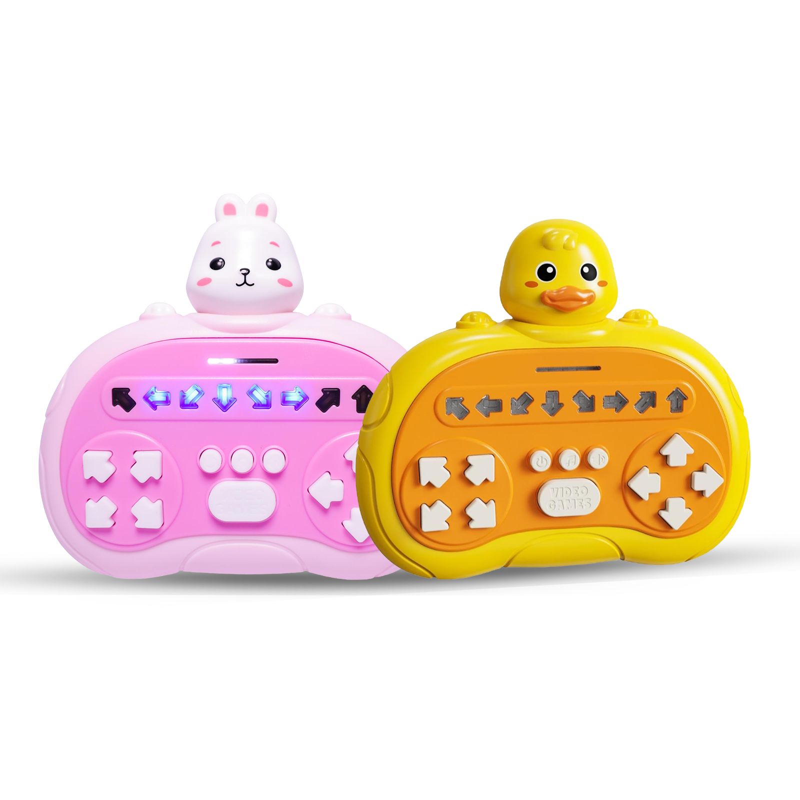 Electronic Music Rhythm Game Machine – Gioco Di Memoria E Pressione Rapida A Forma Di Coniglio – Giocattolo Educativo Antistress Per Bambini E Ragazzi - 3