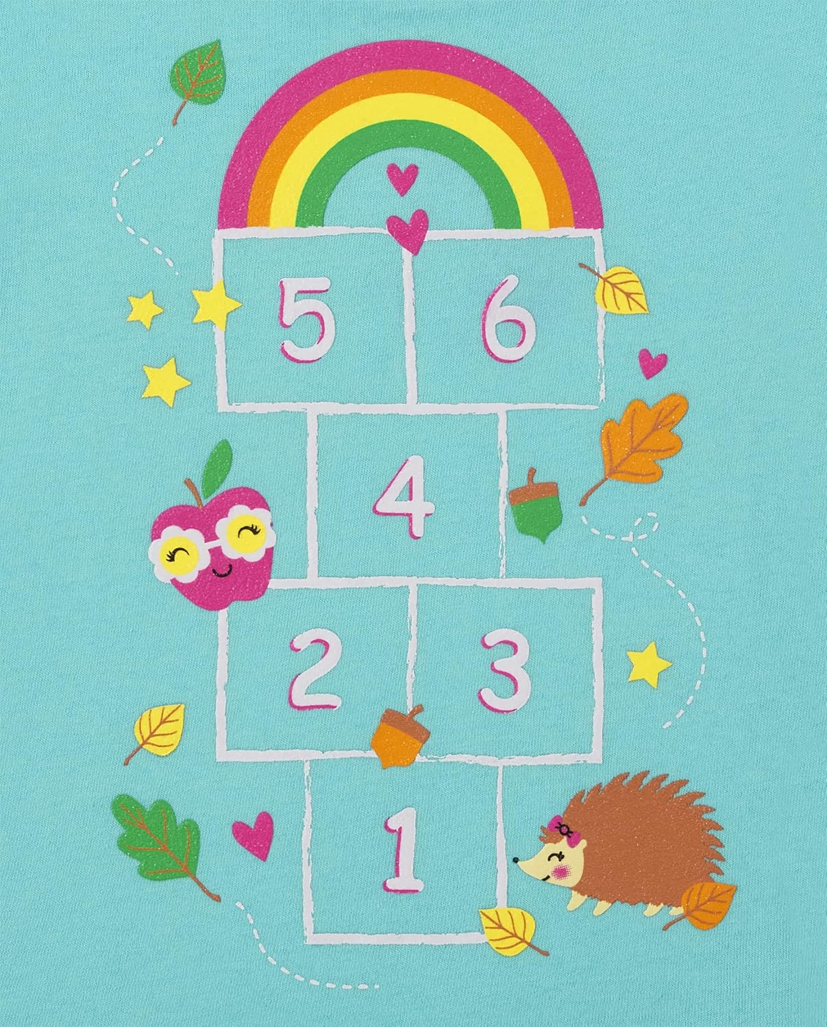 The Children's Place Baby-Girls and Toddler Unicorns,Butterflies,Trends Long Sleeve Graphic T-Shirts,4 Pack - Image 4