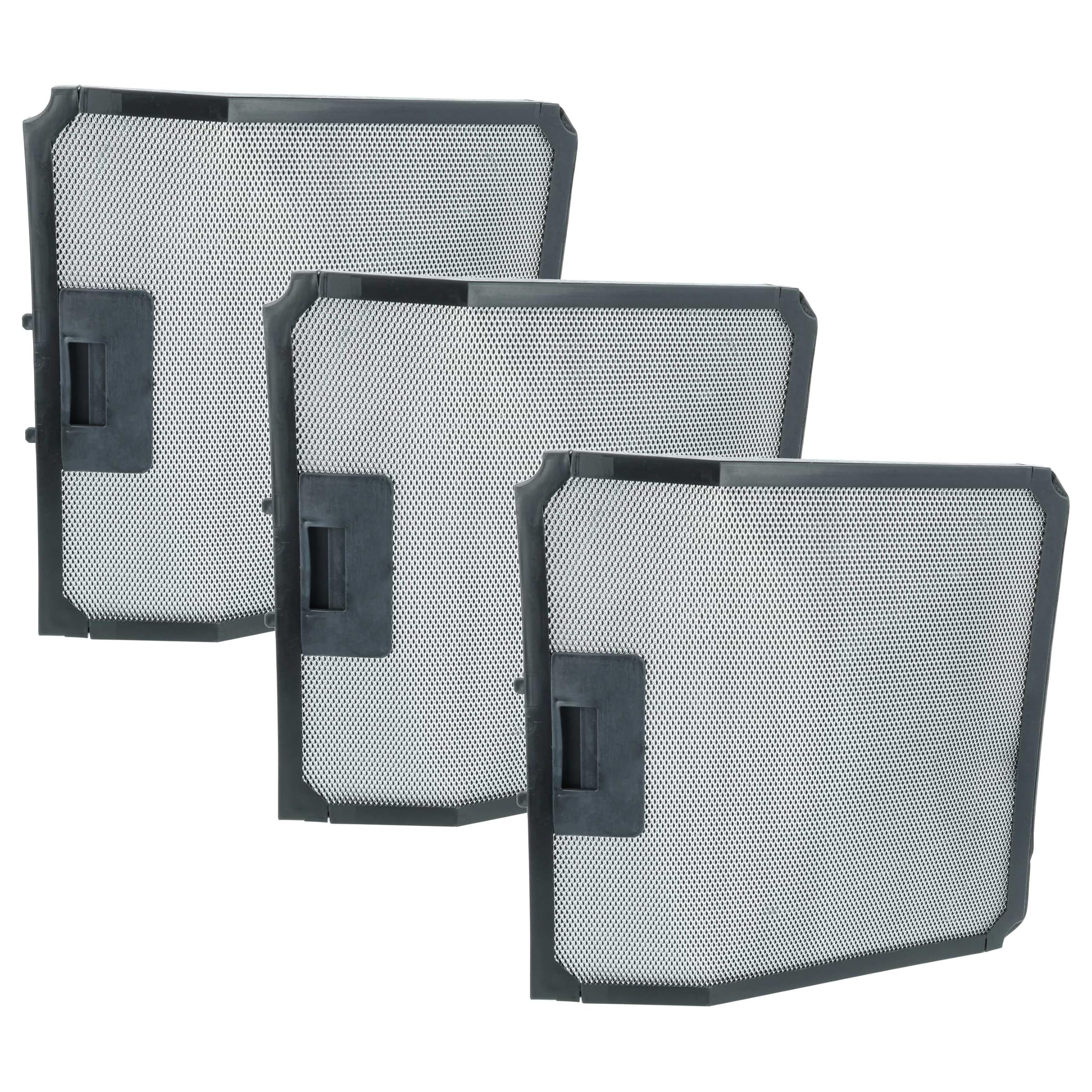 vhbw 3x filtro de carbón activo Longlife compatible con Silverline VEBW 985 2 E-R00