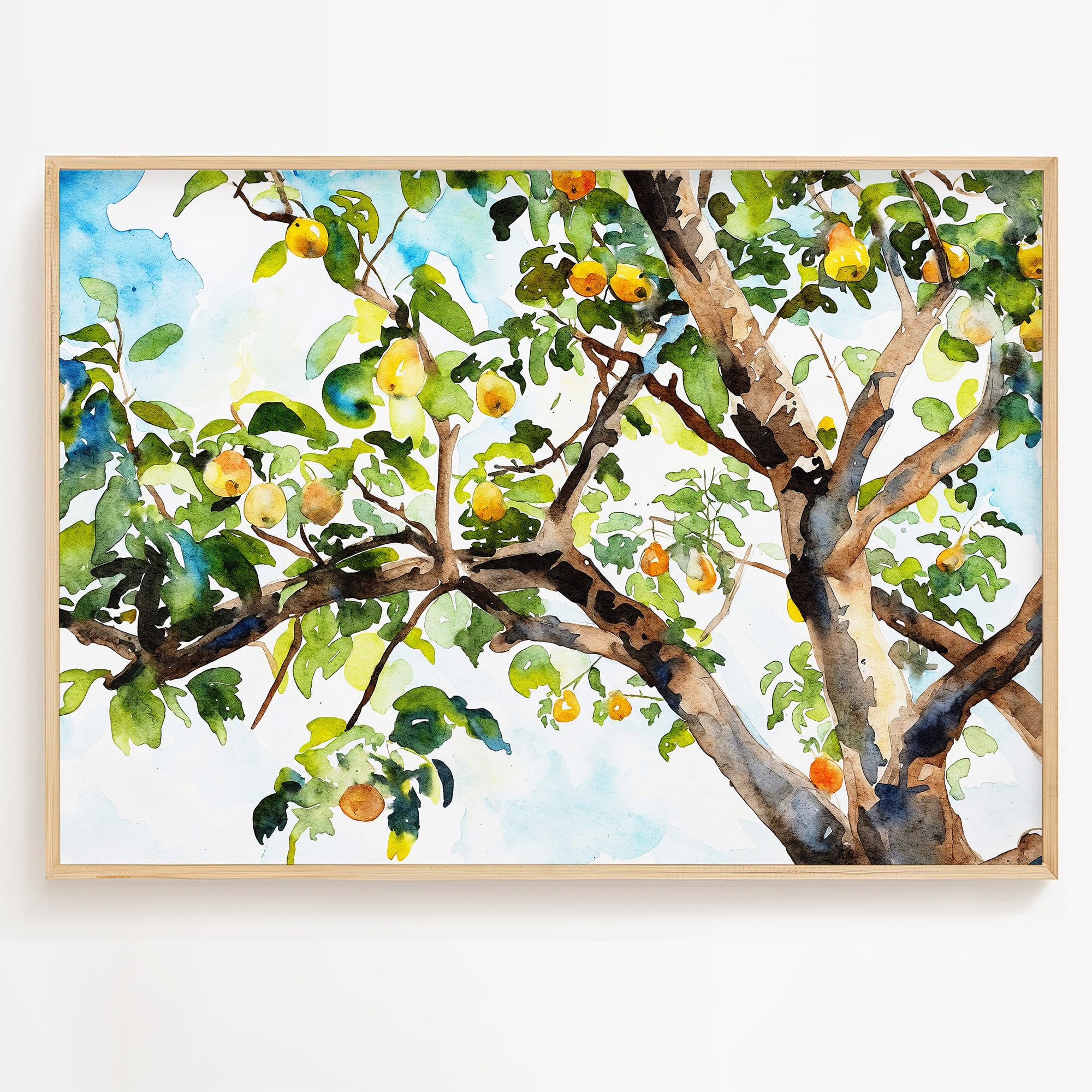 Fruit Tree Multi Canvas Painting Fruit Trees Canvas Prints & Wall Art