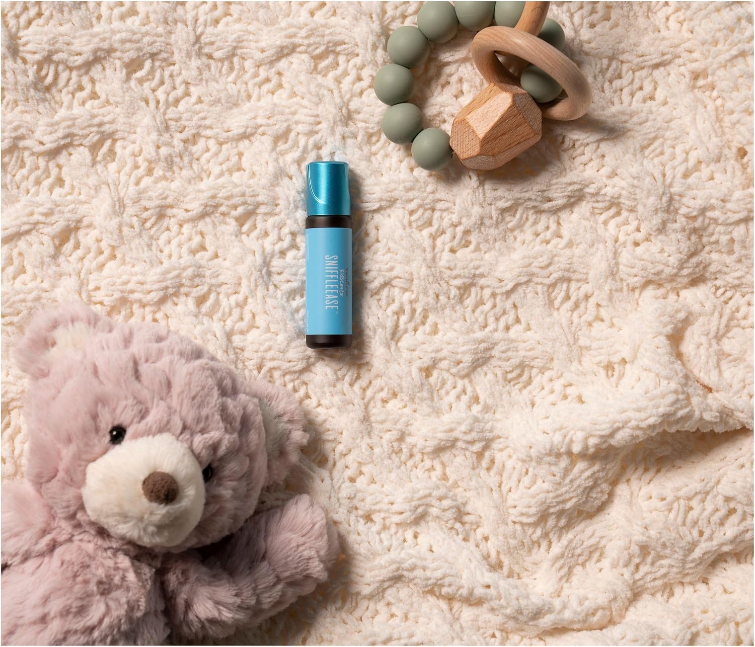 Young Living KidScents SniffleEase Essential Oil Roll-On | 10 ml | Supports Feeling of Normal & Clear Breathing | Blend of Eucalyptus and Palo Santo | No Synthetic Perfumes, Dyes, or Artificial Colors