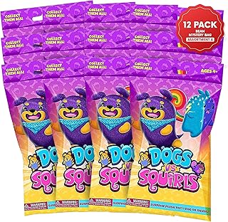 Dogs vs Squirls Mega 12-Pack Mystery Plush Assortment – Amazon Exclusive Collectibles