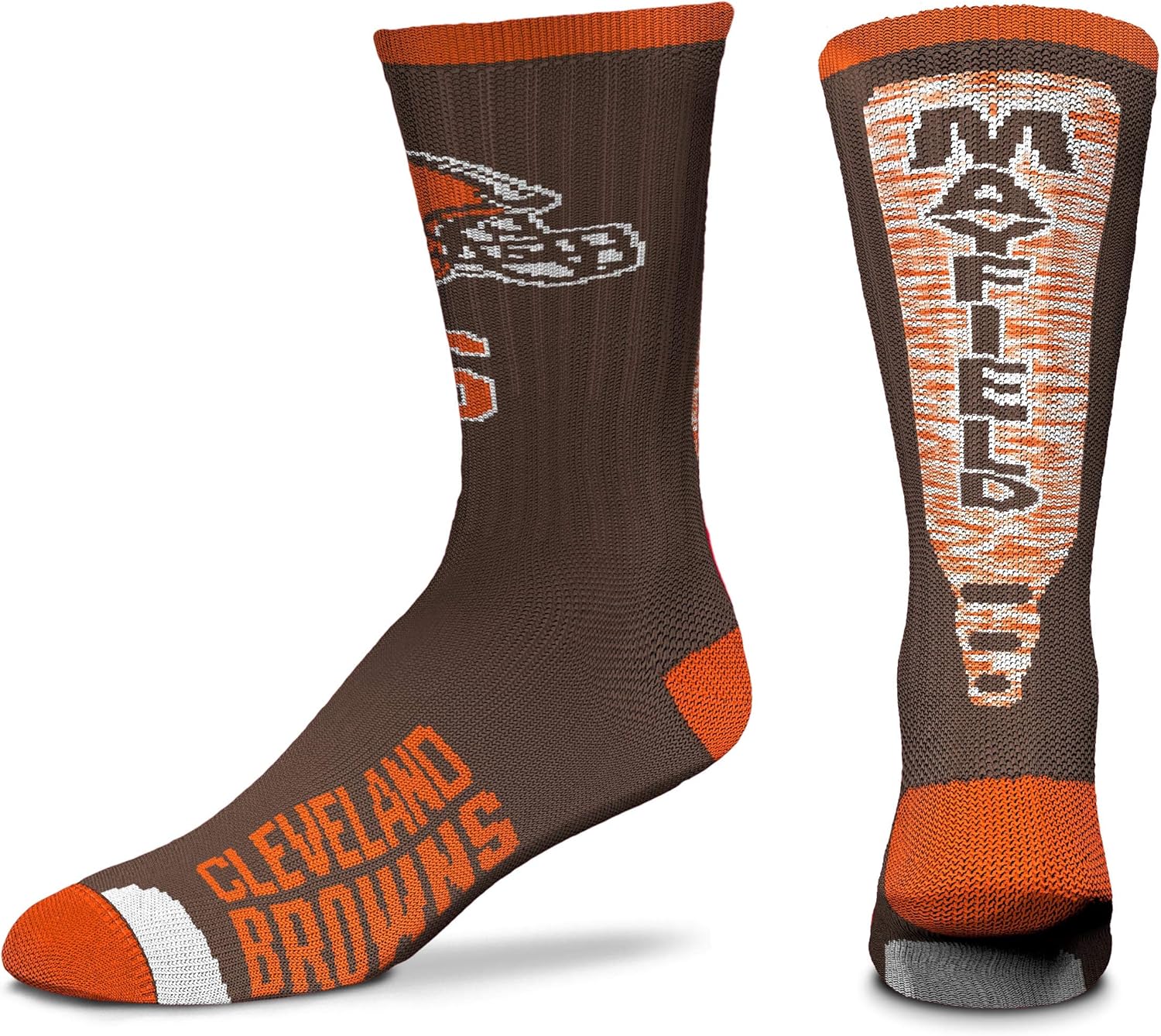 For Bare Feet NFL Player Jump Key Men's Crew Socks