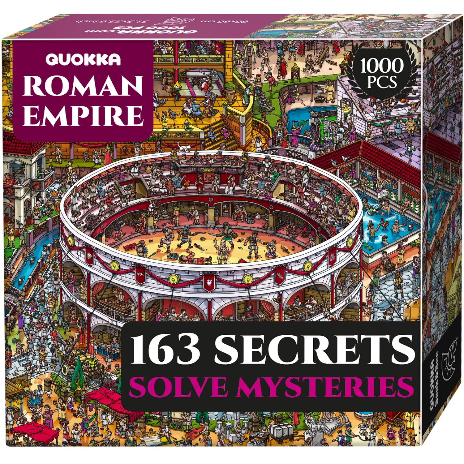 Quokka Roman Empire 1000 Piece Puzzle