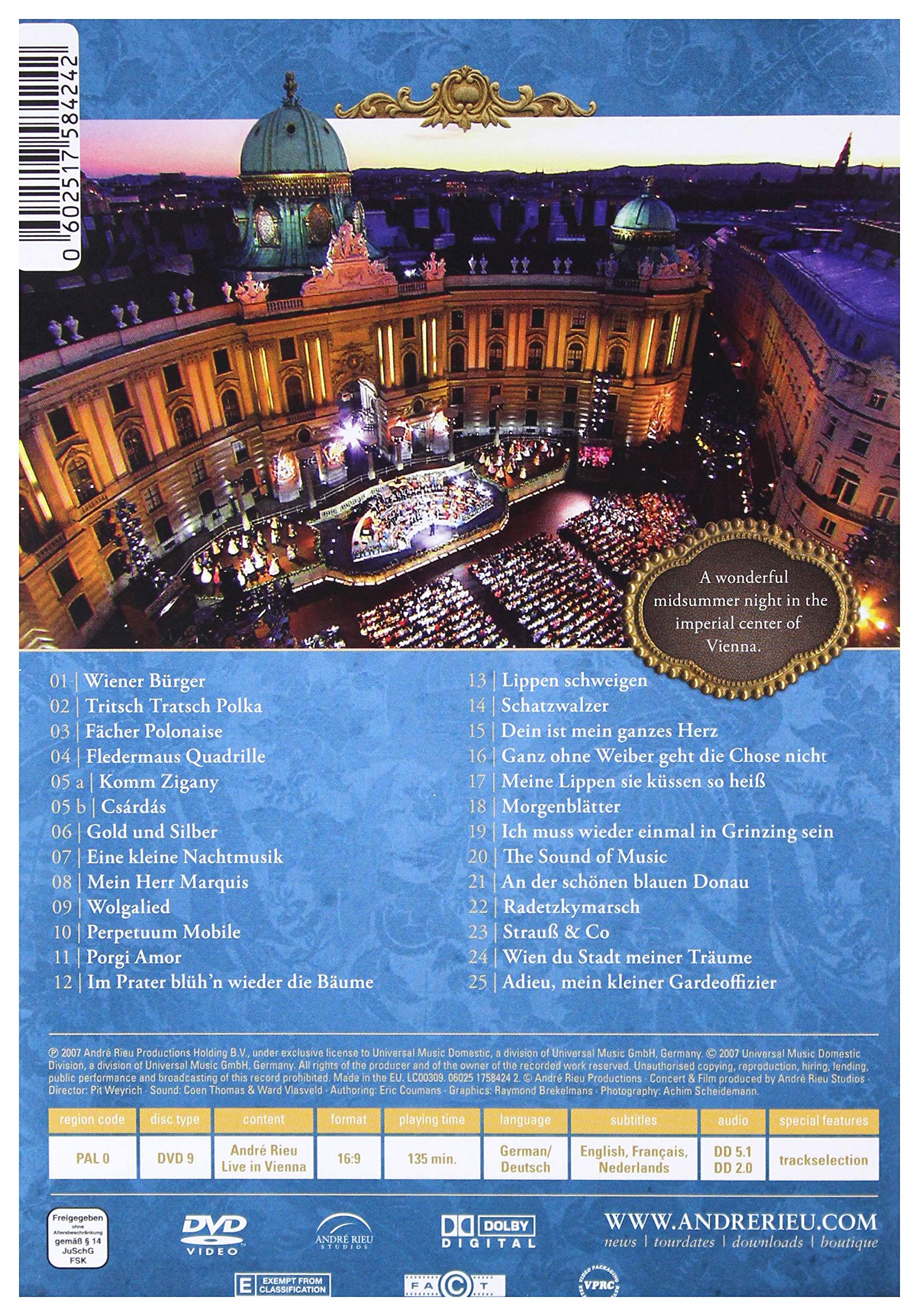 Andre' Rieu - Live in Vienna