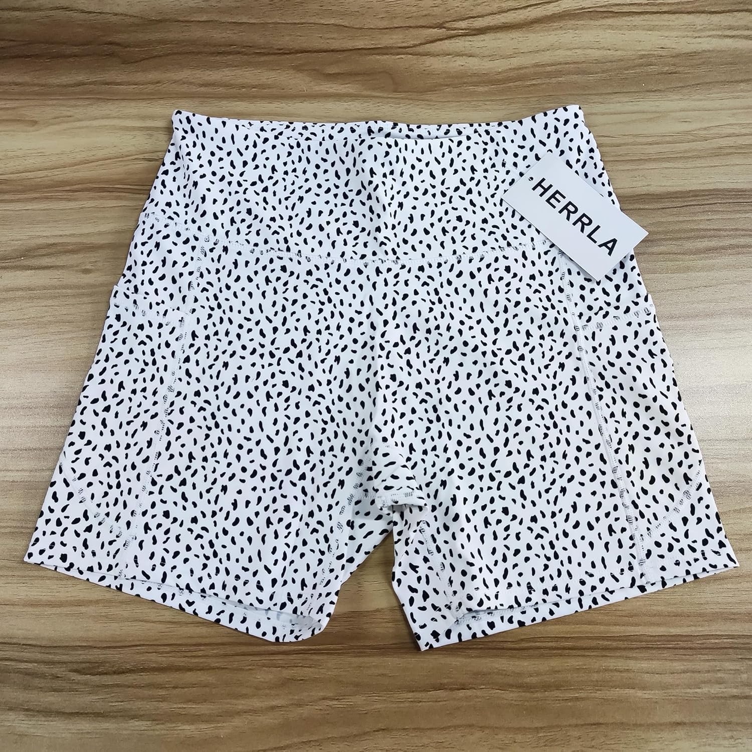 Womens High Waisted Biker Shorts with Pockets for Athletic Yoga Gym Running Workout Summer - Image 3