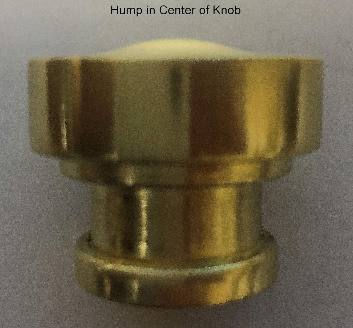 Cosmas 10 Pack 704BB Brushed Brass Round Contemporary Cabinet Hardware Knob - 1-1/4" Diameter