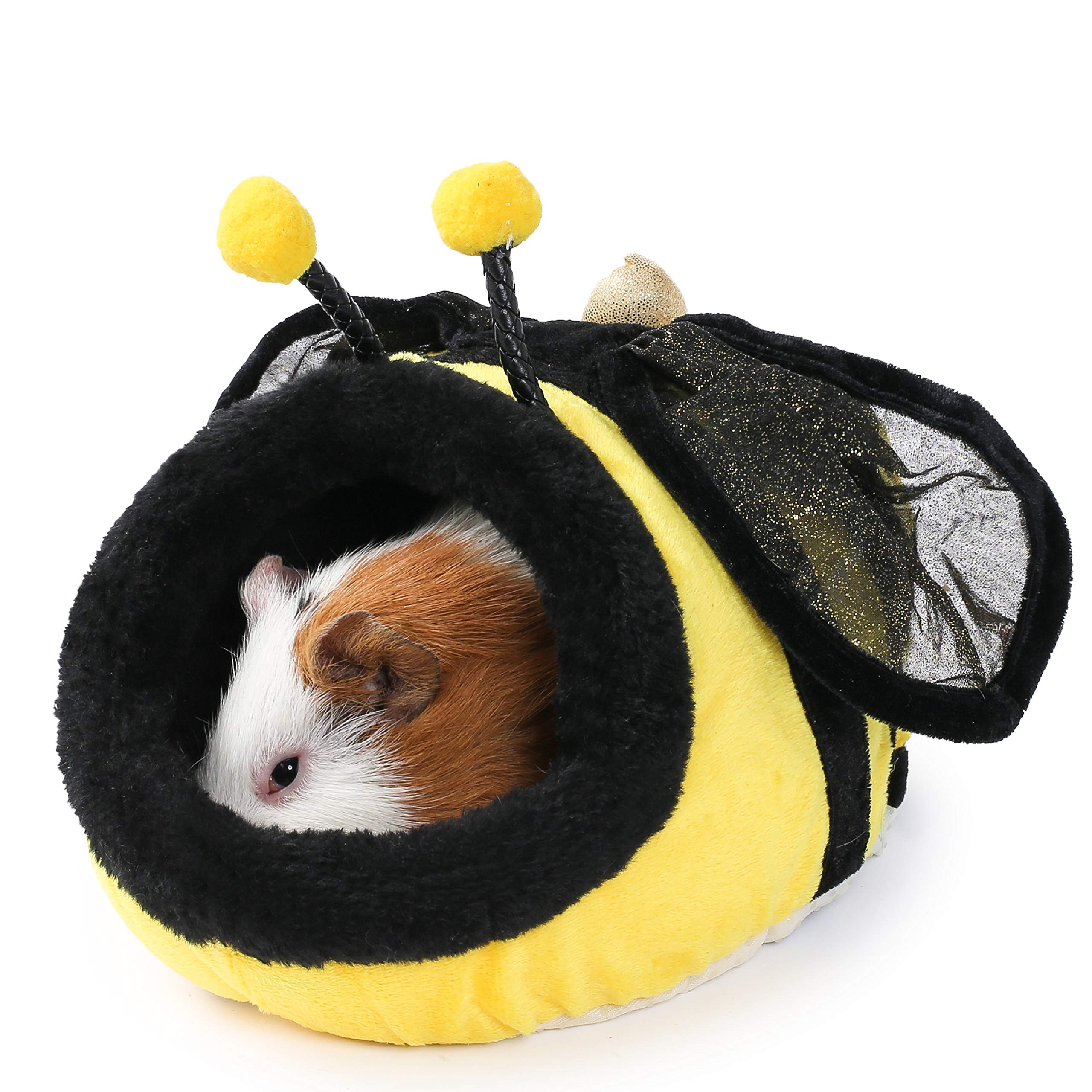 JanYoo Rabbit Rat Hideout Bed Hut Rat Accessories Cube Igloo House Hideaway Sleeper(XL,Crocodile) — view 16