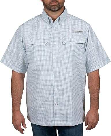 Amazon.com: HABIT Skirr River - Camisa de pesca de manga corta para hombre  : Ropa, Zapatos y Joyería