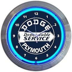 Neonetics Dodge Dependable Service Neon Clock Neonetics Dodge Dependable Service Neon Clock product image