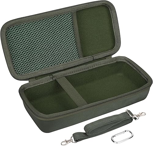 Miniatura 3 de co2CREA Estuche de viaje rígido de repuesto para altavoz portátil Bose SoundLink Flex Bluetooth (funda verde ciprés)