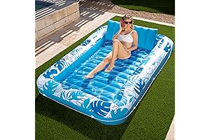 Sloosh Inflatable Lounger Pool: The Largest Stock Tank Pool for Sun-Soaked Relaxation