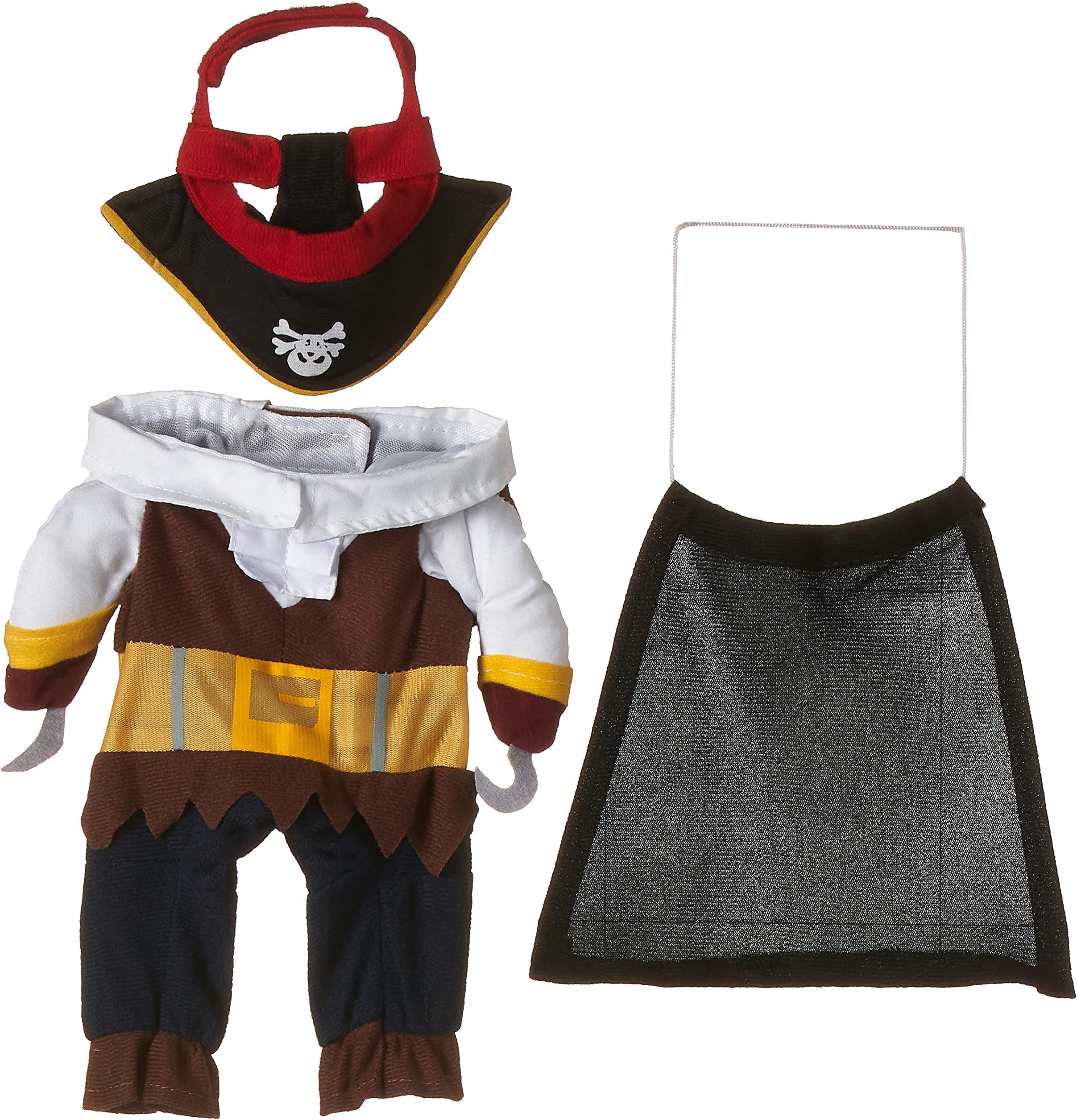 Mumoo Bear Cat Dog And Pets Funny Costume Pirate Clothes Dress Suit -M