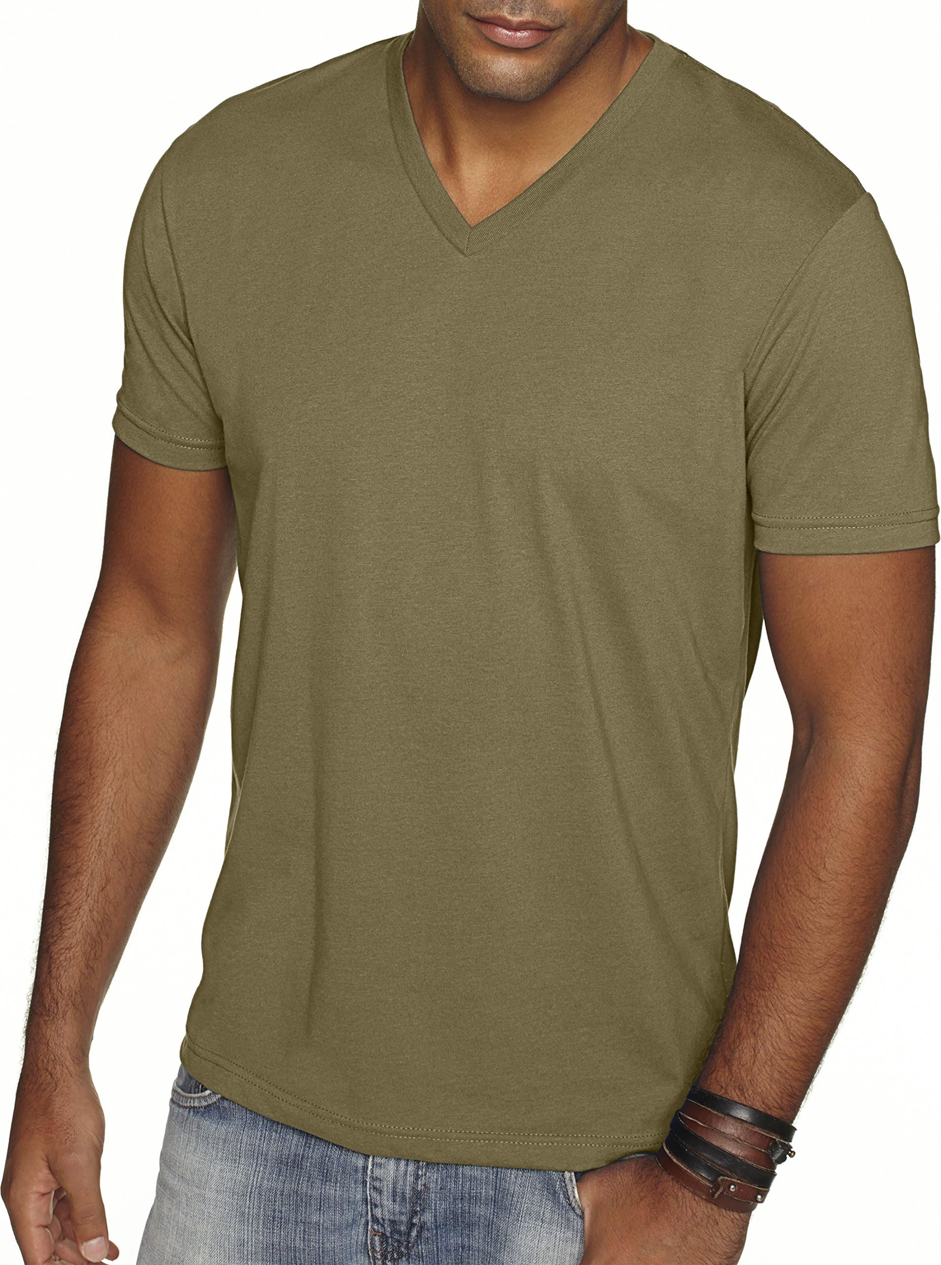 Next Level Men's Sueded M MILITARY GREEN