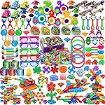 Amy&Benton 400pcs Party Favors for Kids 8-12 4-8 3-5, Goodie Bags Stuffers,Pinata Stuffers Fillers,Treasure Box Toys for Classroom Prizes,Birthday Easter Christmas Haloween Valentine Holiday Supplies