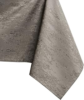 AmeliaHome 80x80 cm Tischdecke Tischtuch Tafeldecke Fleckschutz Vesta