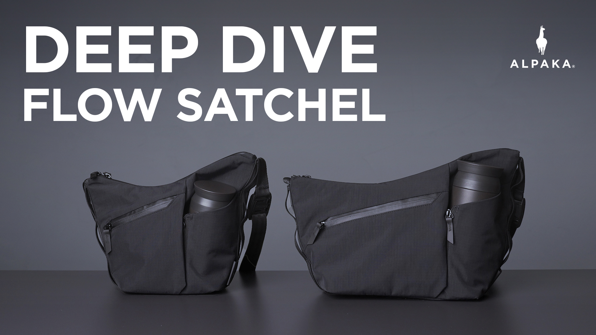 Amazon.com: ALPAKA Flow Satchel 4L - Premium EDC Crossbody Bag