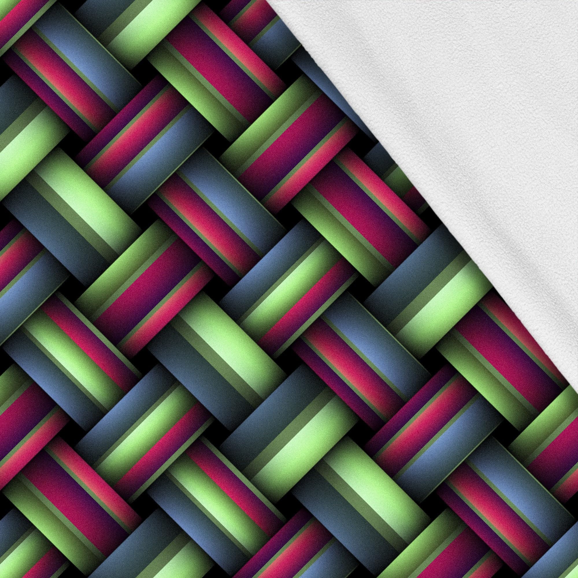 HEKO PANELS Tessuto Softshell al metro, per esterni, impermeabile, con tessuto in pile, per cucito, antivento, per giacche, escursioni, sport, tuta 3D, 3 metri, 145 x 300 cm
