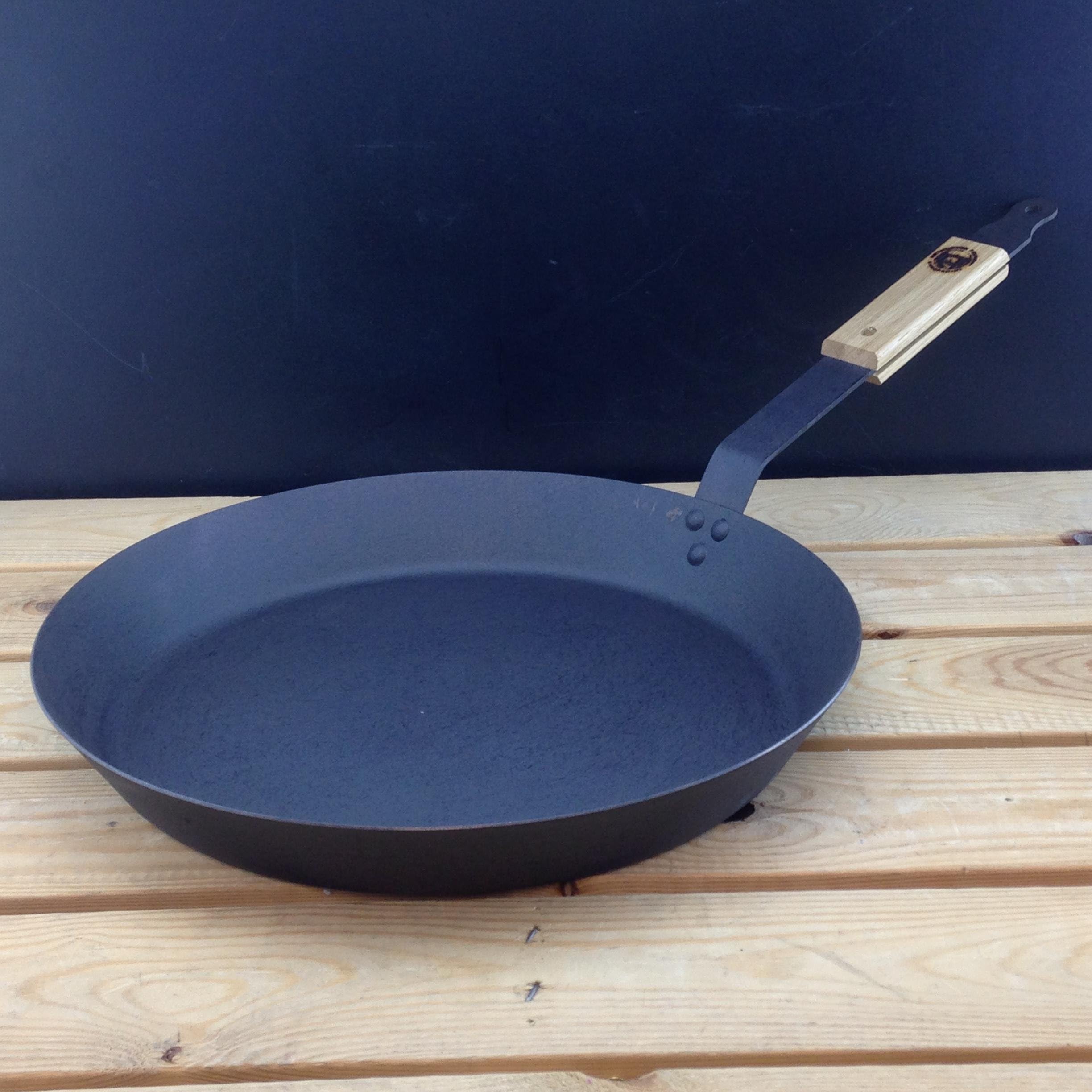 14" Spun Iron Frying Pan by Netherton Foundry