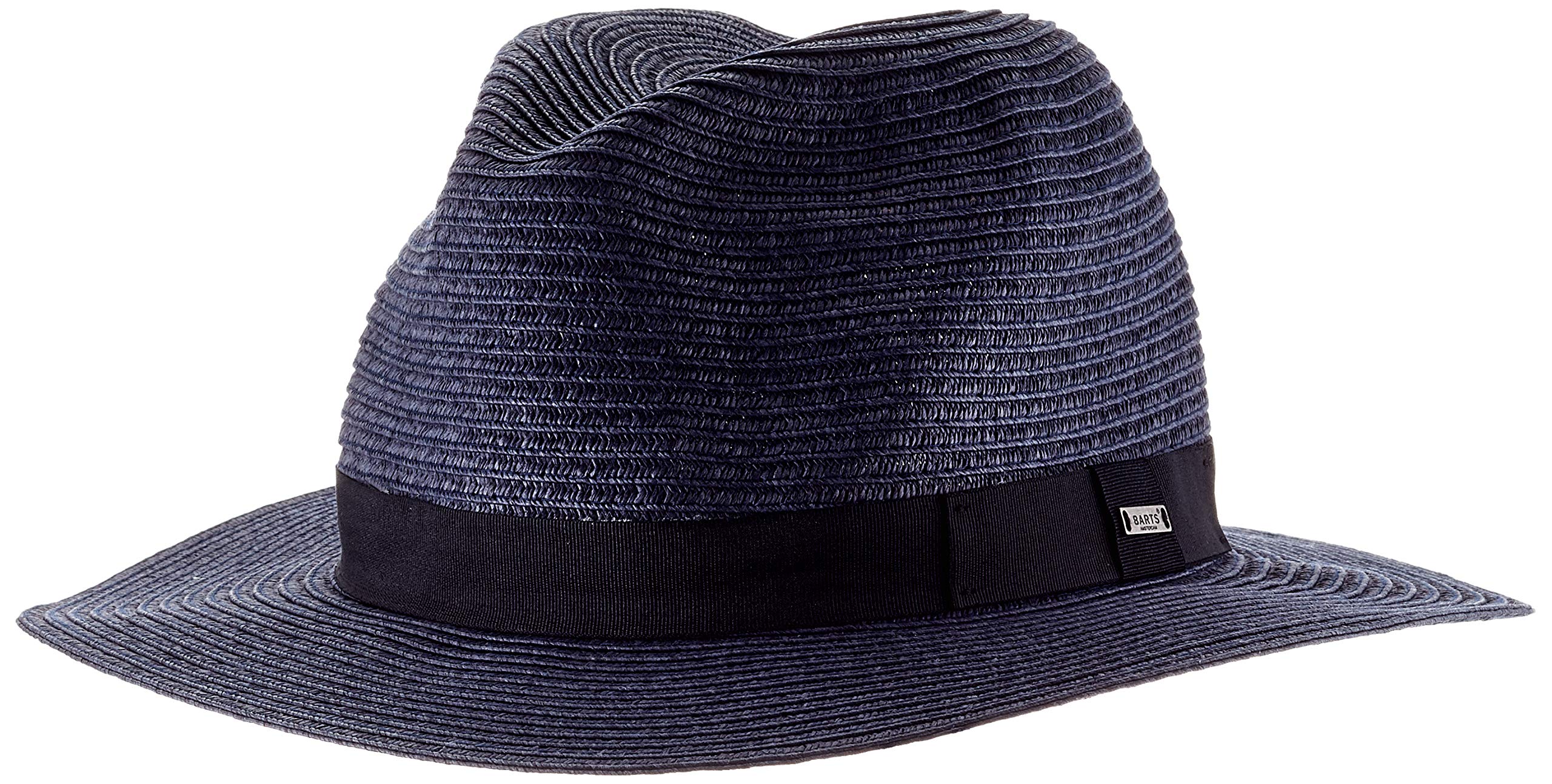 BartsHats Aveloz Straw Fedora Hat - Natural