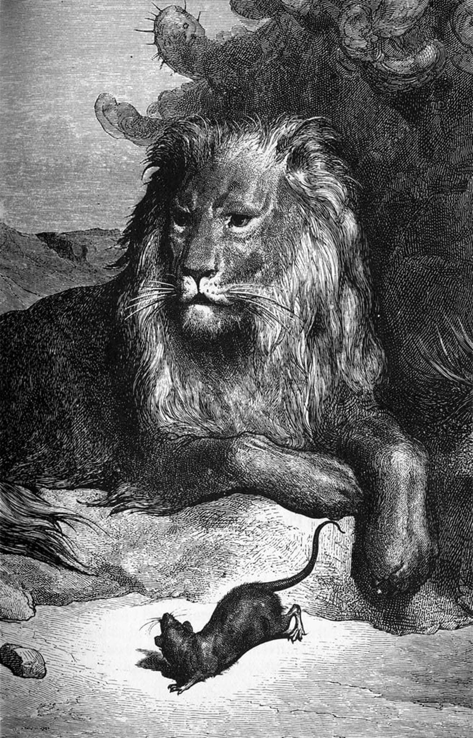 ARTXLXXBN Famous Prints Artwork Pictures Poster Painting Art Fable of La Fontaine by Gustave Dore Artwork Landscape Pictures for Home Decor 60x90cm