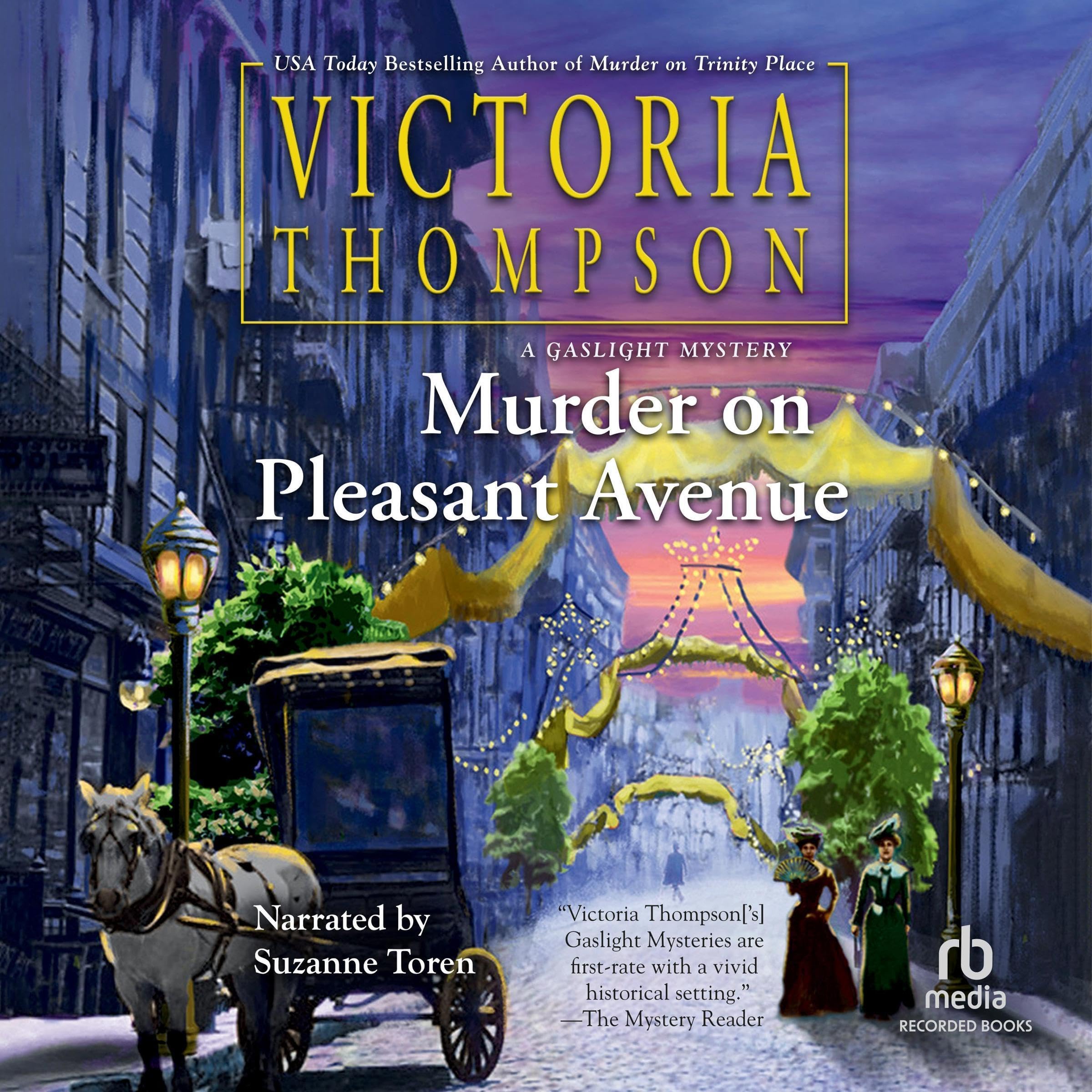 Cover art for Murder on Pleasant Avenue