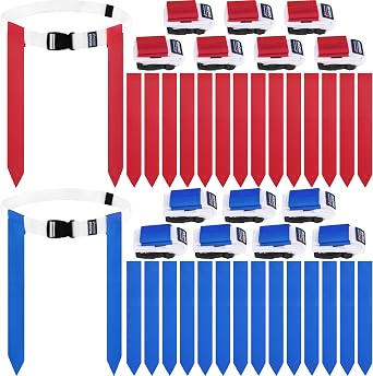 Flag Football Belts, Set of Flag Football Flags