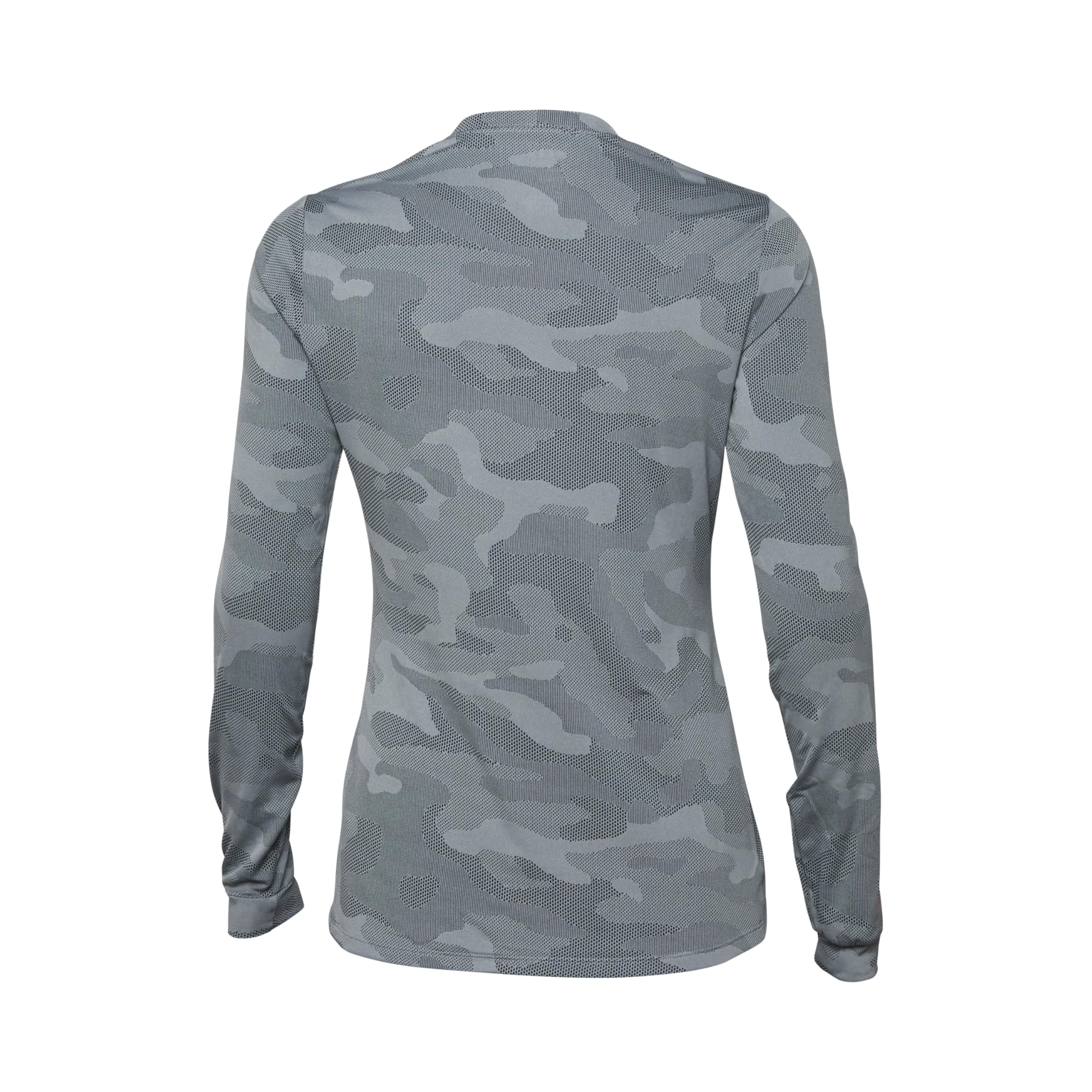 Fox Racing Long Sleeve Cycling Jersey Fox Lady Ranger Tru Dri Cloud Grey XS Maglietta, Grigio Donna