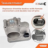 Vista 2 de Dorman 977-025 cuerpo de mariposa de válvula electrónica