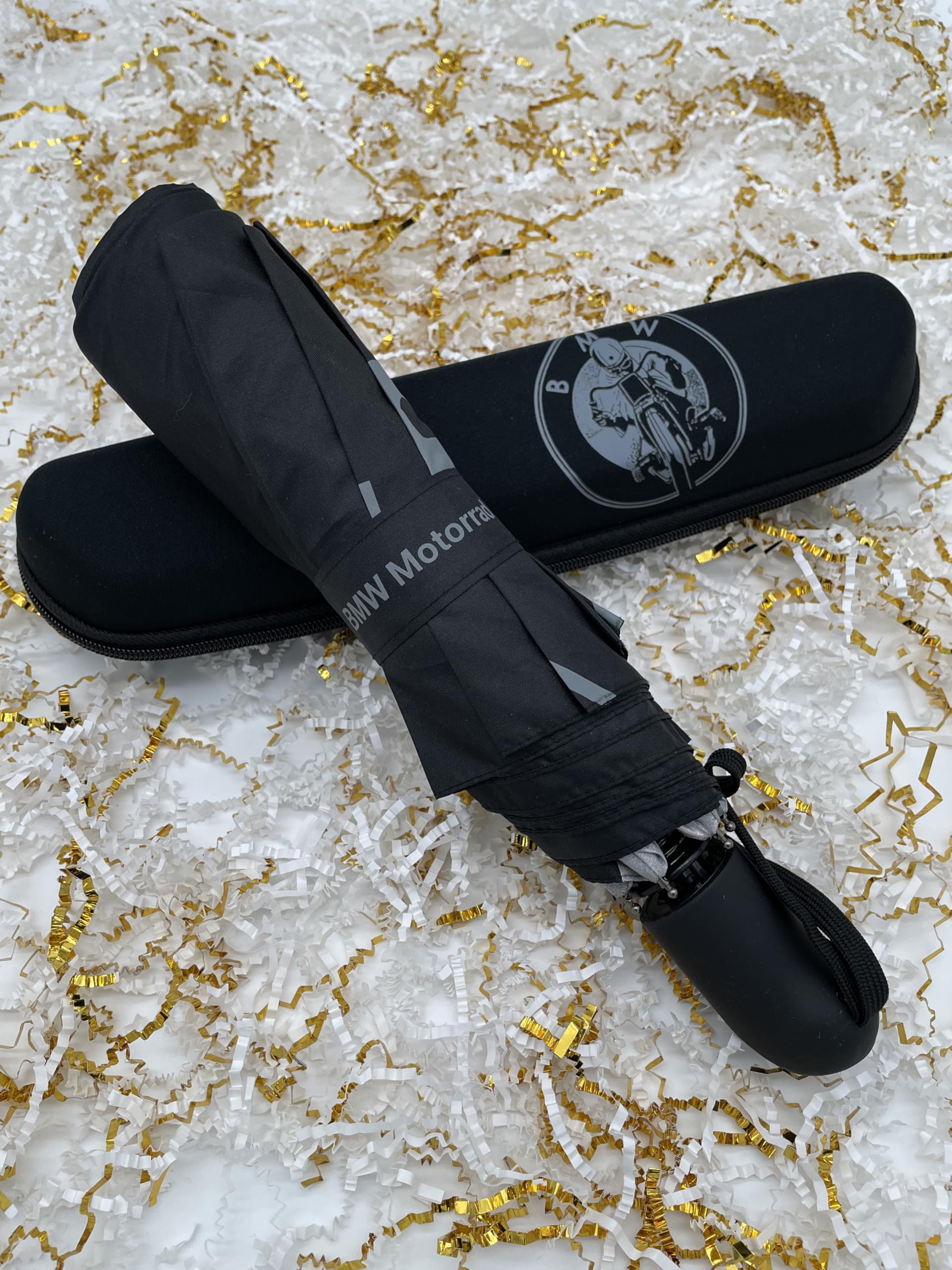 BMW Motorrad Coffret Cadeau Bonnet et Parapluie