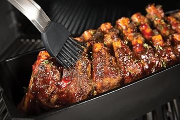 Broil King 69615 Cast Iron Rib Roaster, Black
