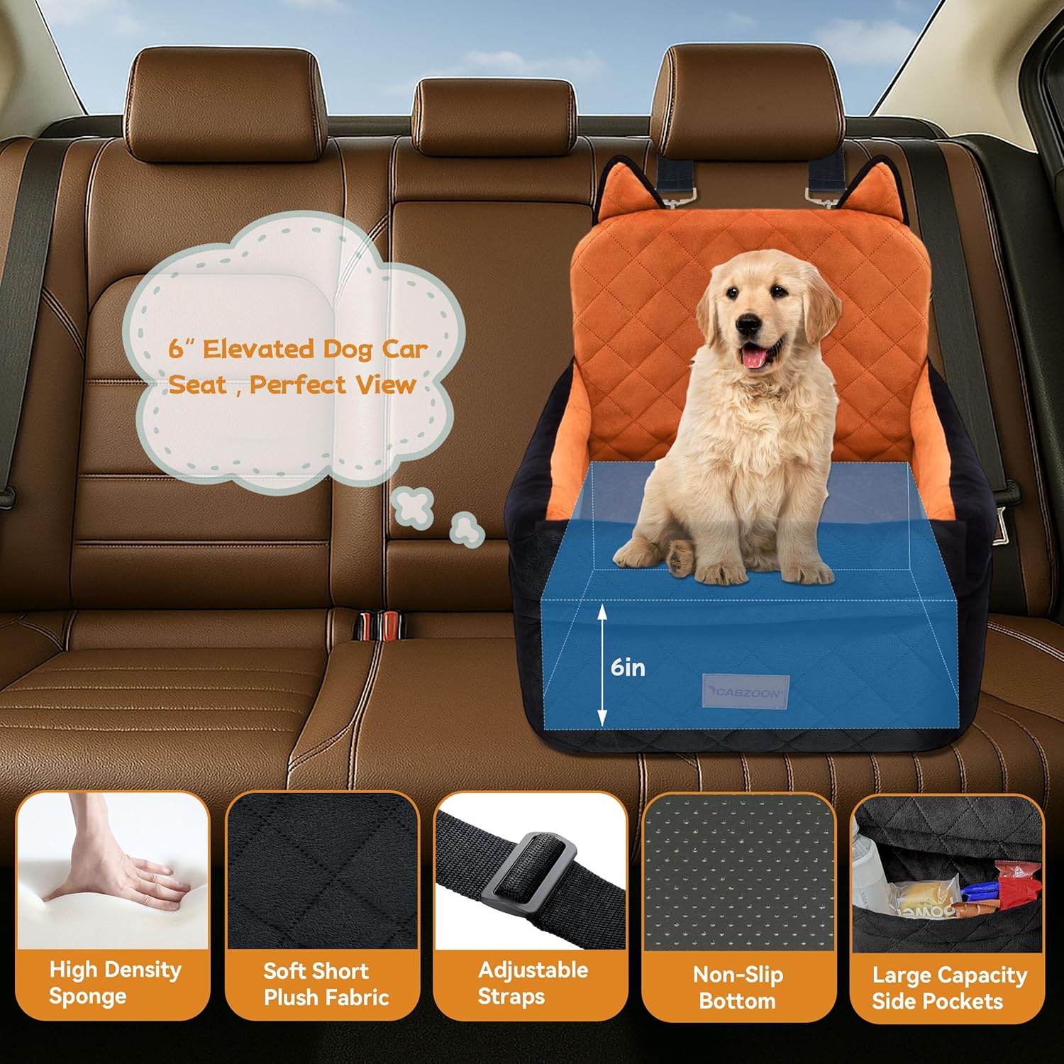 Top Pick: Dog Car Seat for Safe and Comfy Travel with Your Pup!