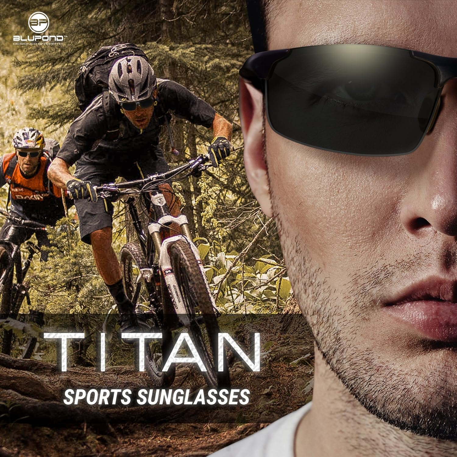 BLUPOND Polarized Sports Sunglasses for Men Women - UV Protection Anti Glare Glasses Unisex - Image 5