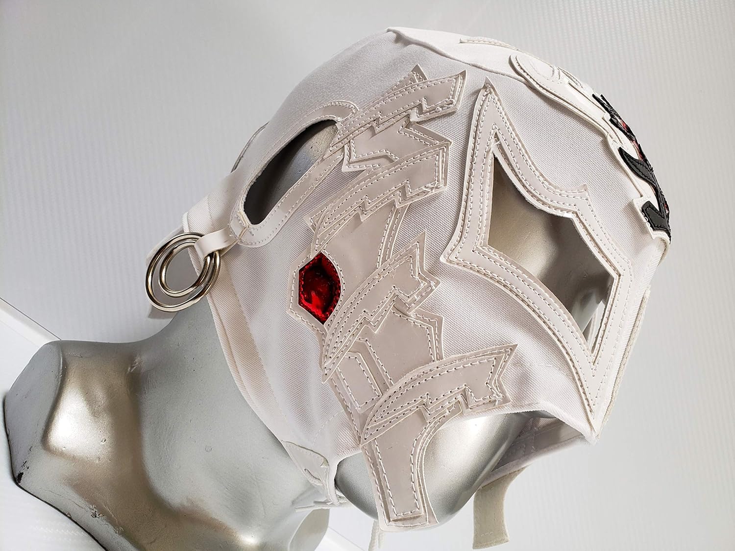 Amazon Co Jp プロレス 覆面 レスラー ルチャ ドールマスク Blue Bushi レスリングマスク レスラーマスク レスリング Bushi Wrestling Mask Wrestler Mask Lucha Libre Mexicana Costume Cosplay White ホビー