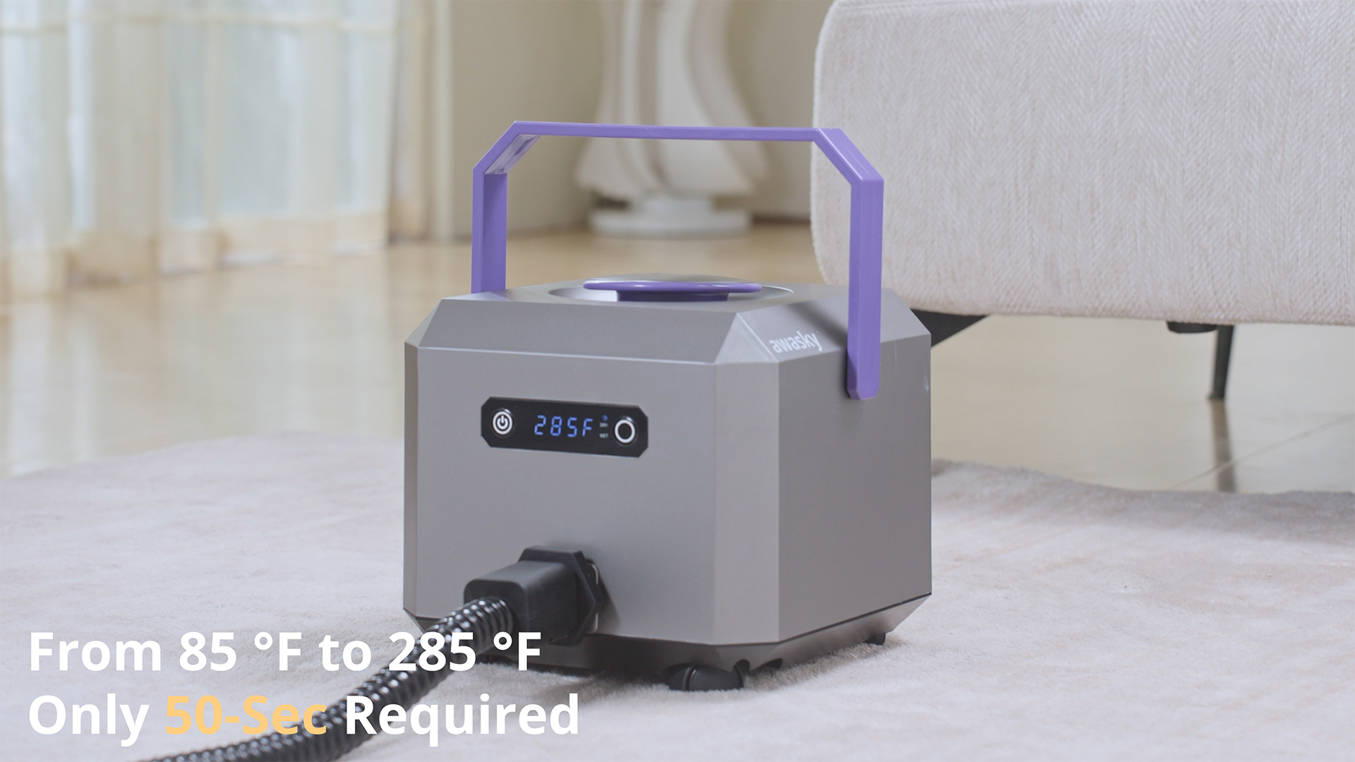 Amazon.com - awasky Steam Cleaner: 1650W, Fast 50-Sec Heat-Up-21 