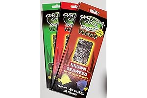 Omega One Super Veggie Seaweed for All Algae Grazers, Variety Pack (3 Pack)