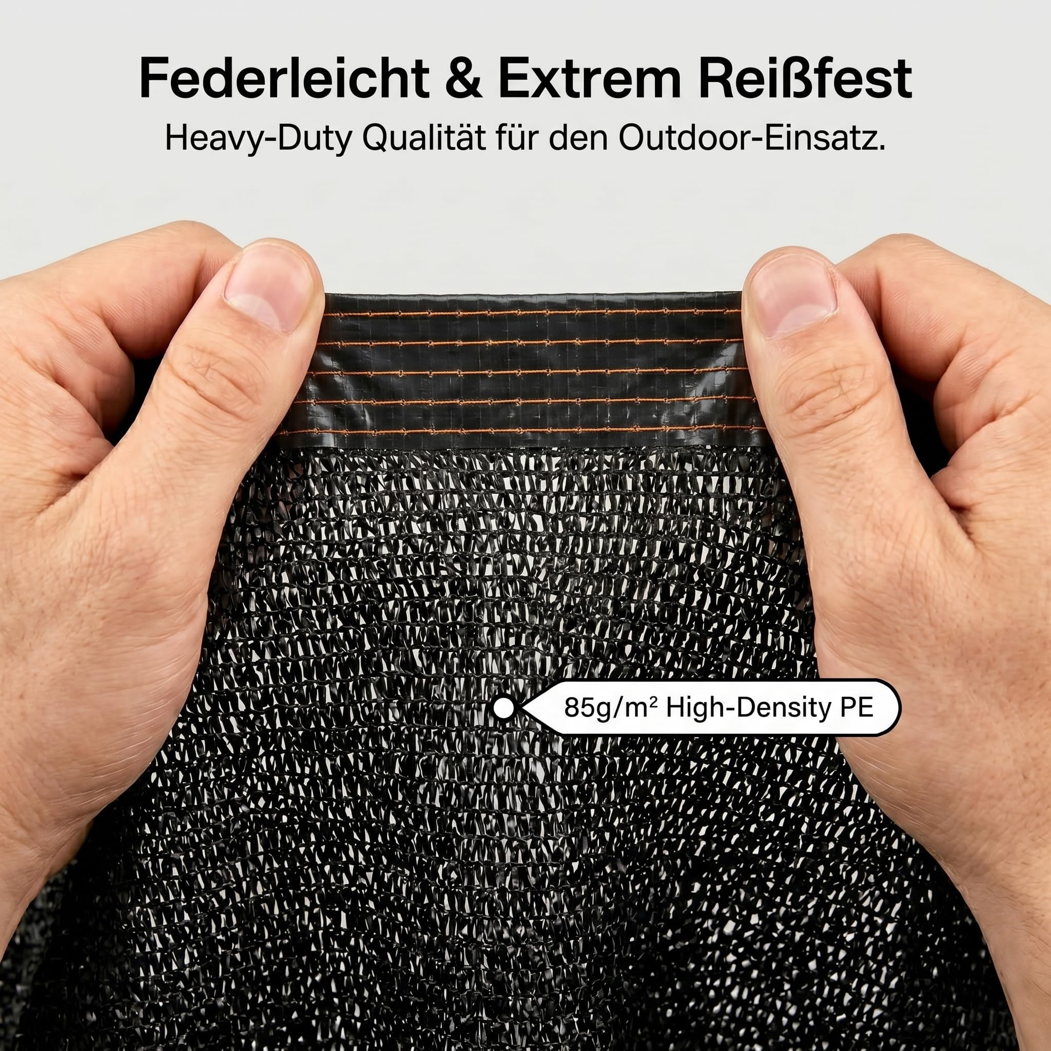 Trampolin Sonnenschutz 305 cm (10 ft) für 8 Stangen | 85g/m², Atmungsaktives Sonnensegel, Verstärkte Gurtbänder, Anti-Durchhang Dach, Outdoor Garten