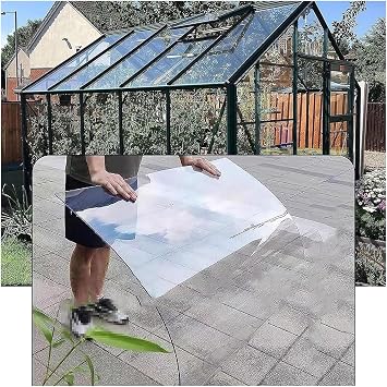 The Plastic Panels for greenhouses Have high Light Transmittance, are Waterproof and Heat-Insulating, and are Suitable for Both Outdoor and Indoor use6 x 26.2ft