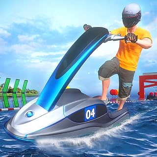 Jet ski Powerboat Stunts: Water Surfing Sports Racing 3D