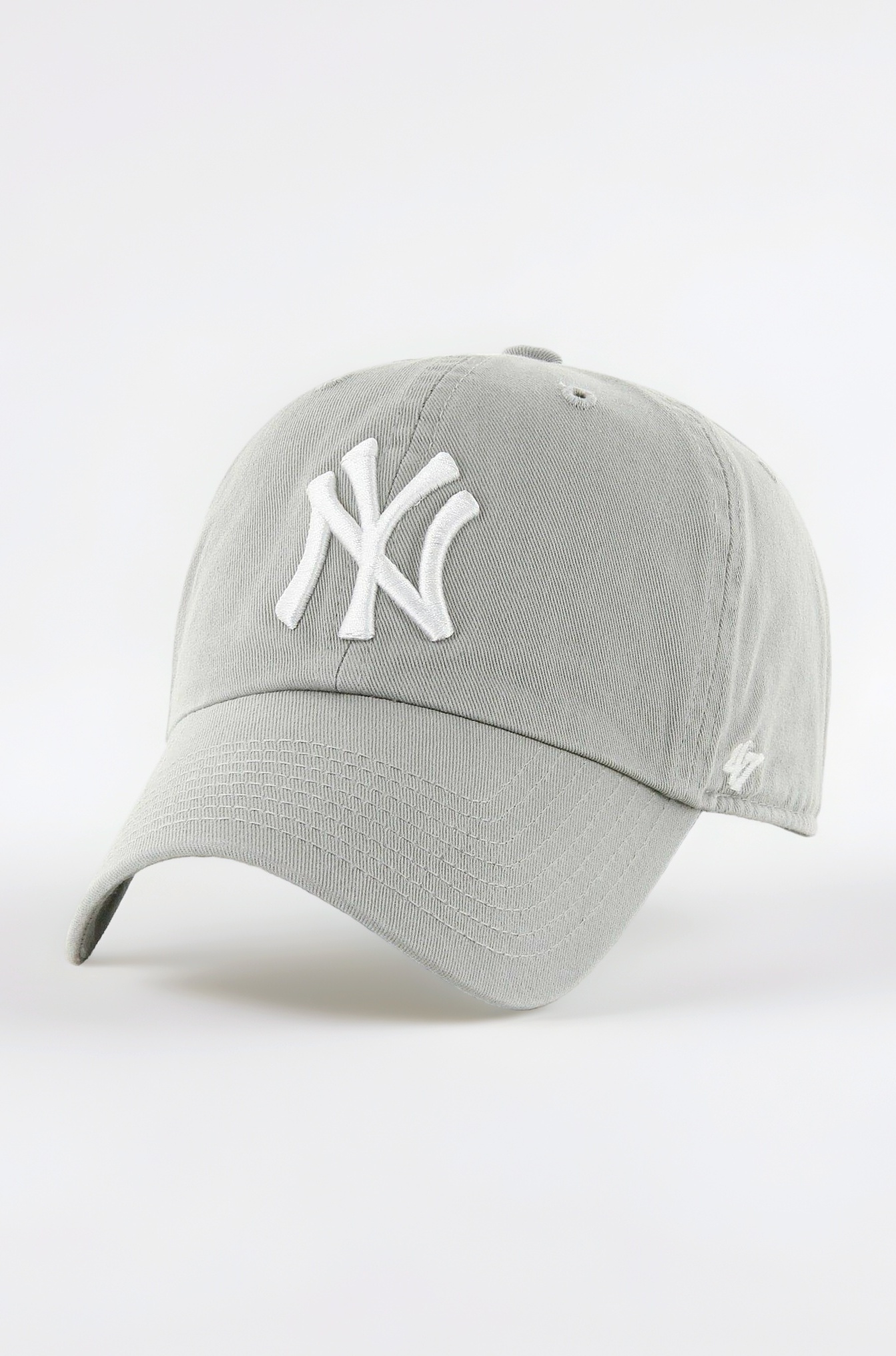 MLB Black White Primary Logo Clean Up Adjustable Strap Hat Cap, Adult One Size Fits All