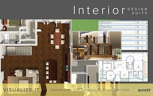 Punch! Interior Design Suite V19 - The Best-Selling Interior Home Design Software For Windows Pc [Download] #TOP4