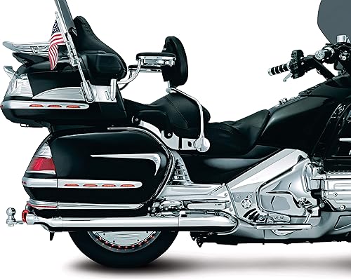 Miniatura 5 de Kuryakyn 3201 accesorio de iluminación de motocicleta Accent: Juego de moldeo de tronco LED de doble circuito con lente roja para motocicletas Honda