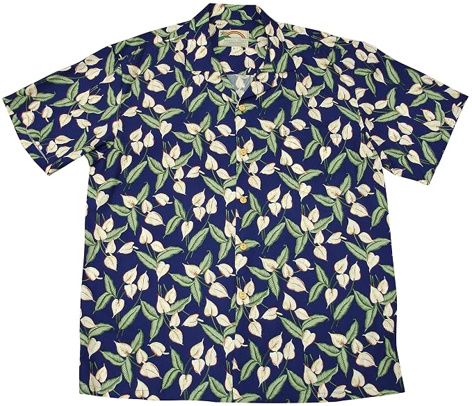 Mini Anthurium Magnum PI Hawaiian Shirt 