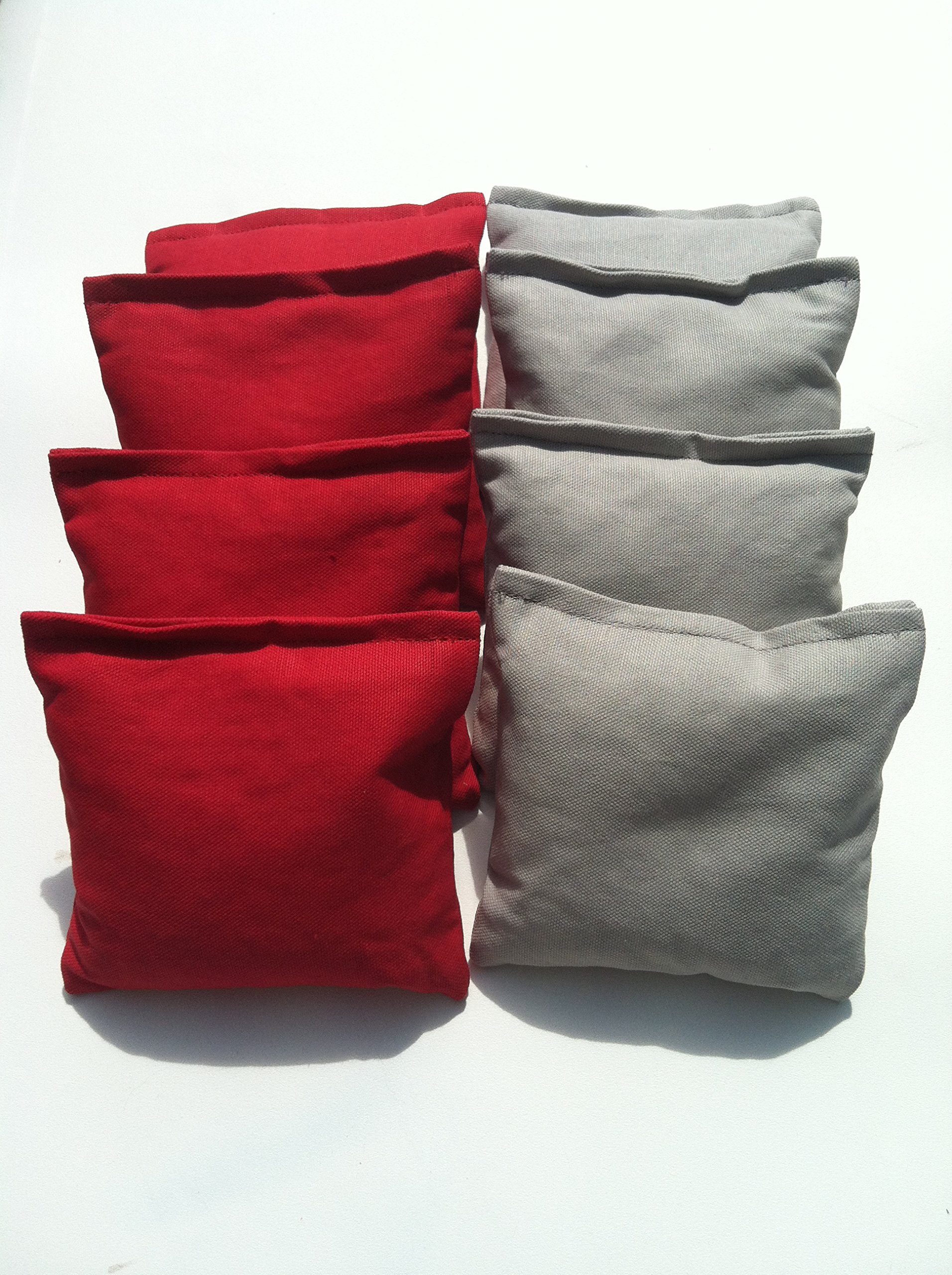 Amazon.com: Standard Bags Color: Red and Gray Cornhole Bags : Toys & Games