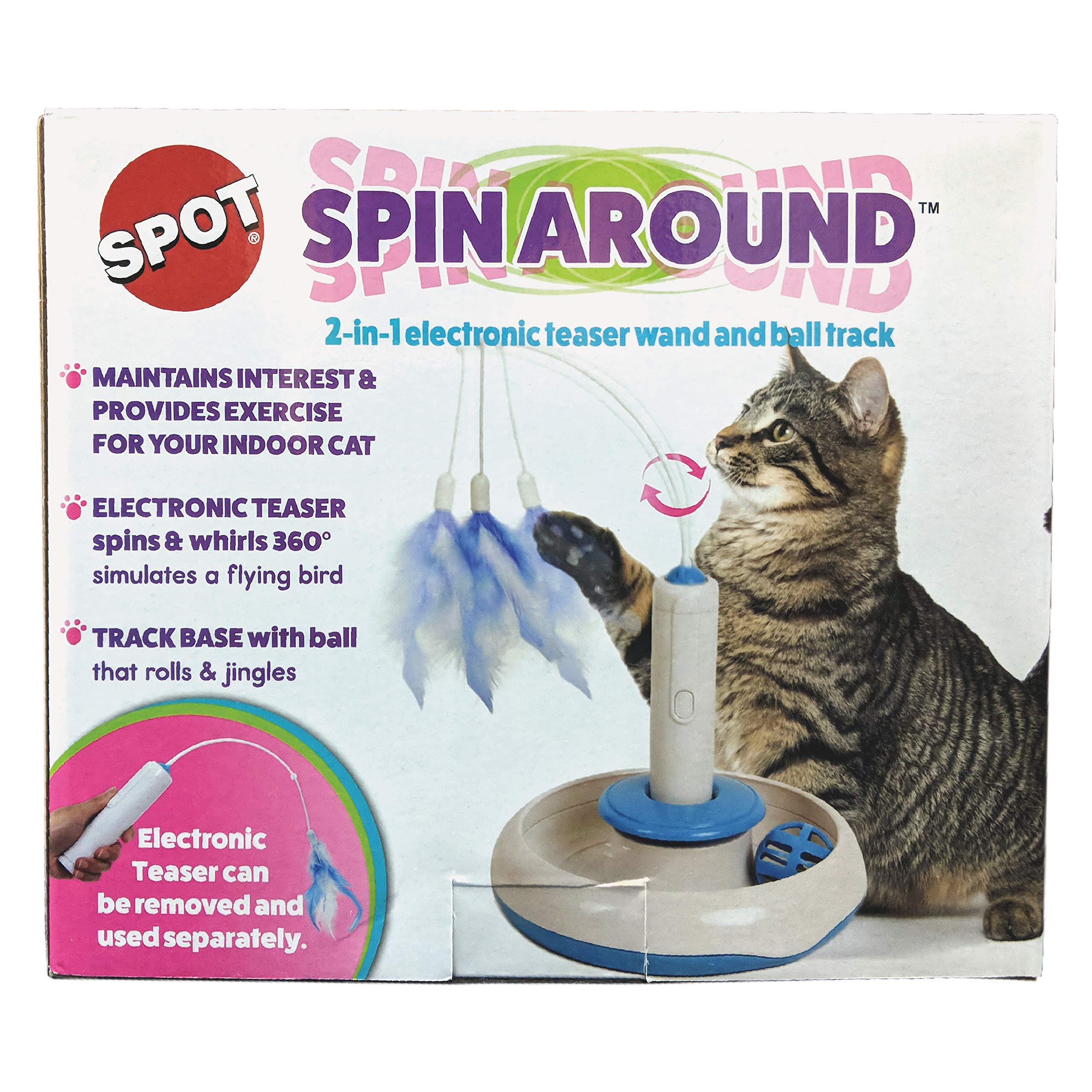 Amazon.co.jp: Ethical Pets Spin Around Cat Track 2-in-1 猫の